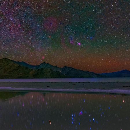 Mystic Pangong Hotel Spangmik Bagian luar foto
