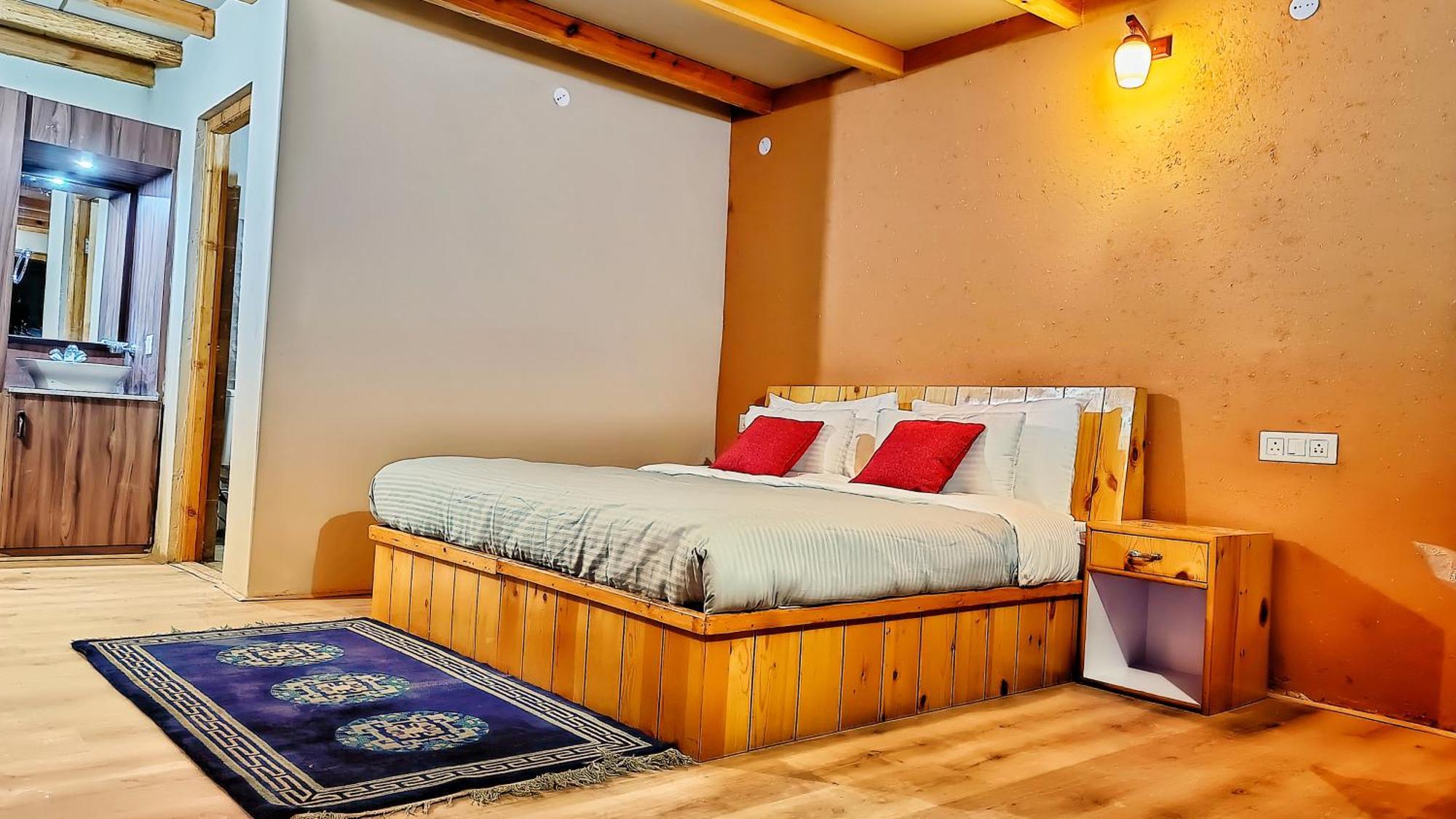 Mystic Pangong Hotel Spangmik Bagian luar foto