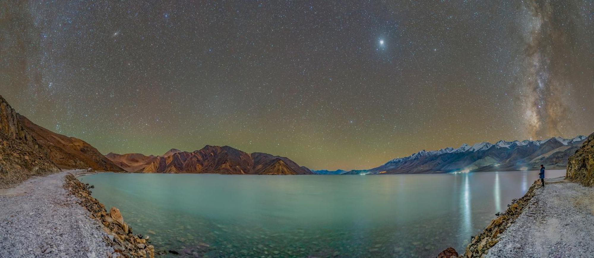 Mystic Pangong Hotel Spangmik Bagian luar foto