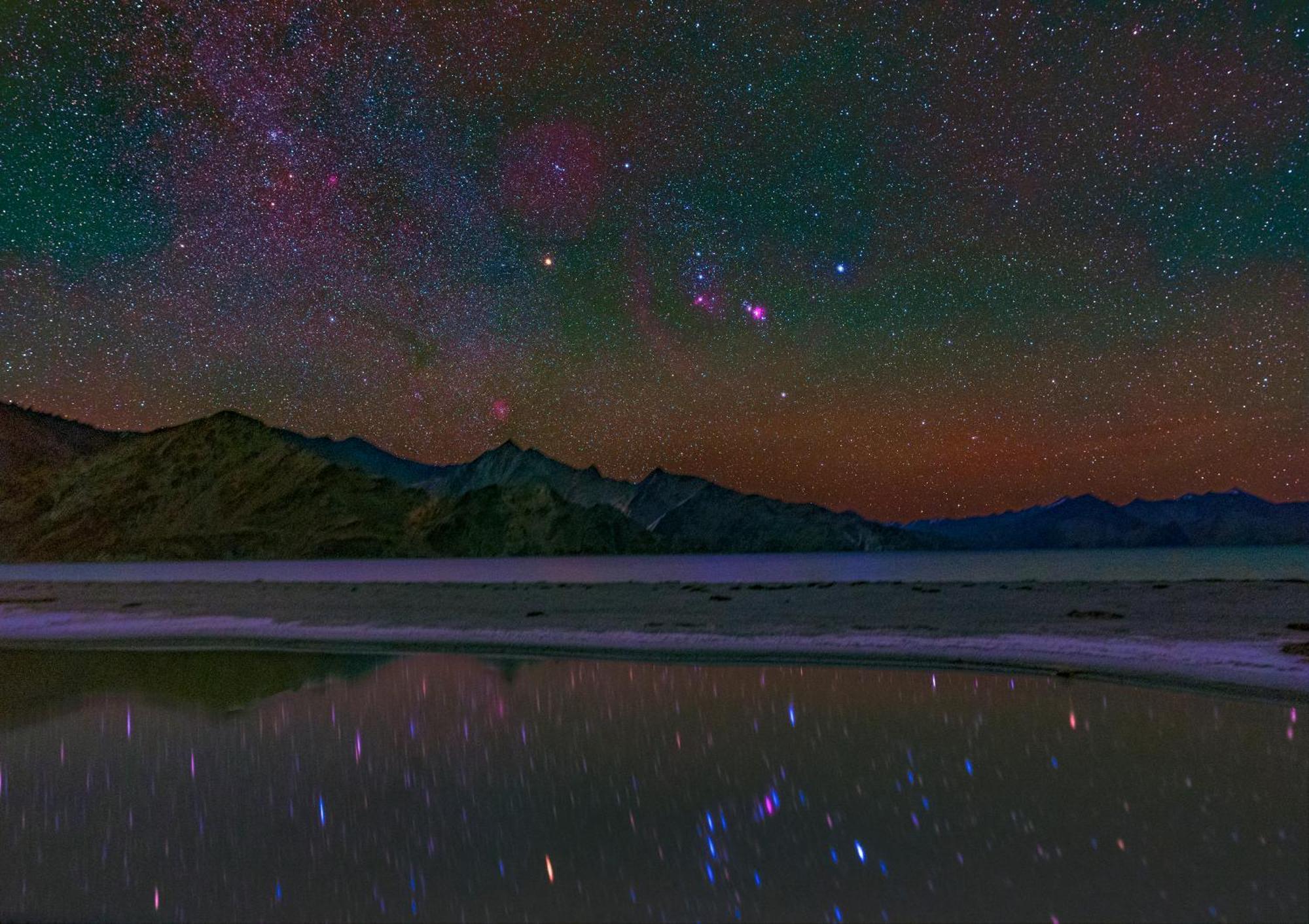 Mystic Pangong Hotel Spangmik Bagian luar foto