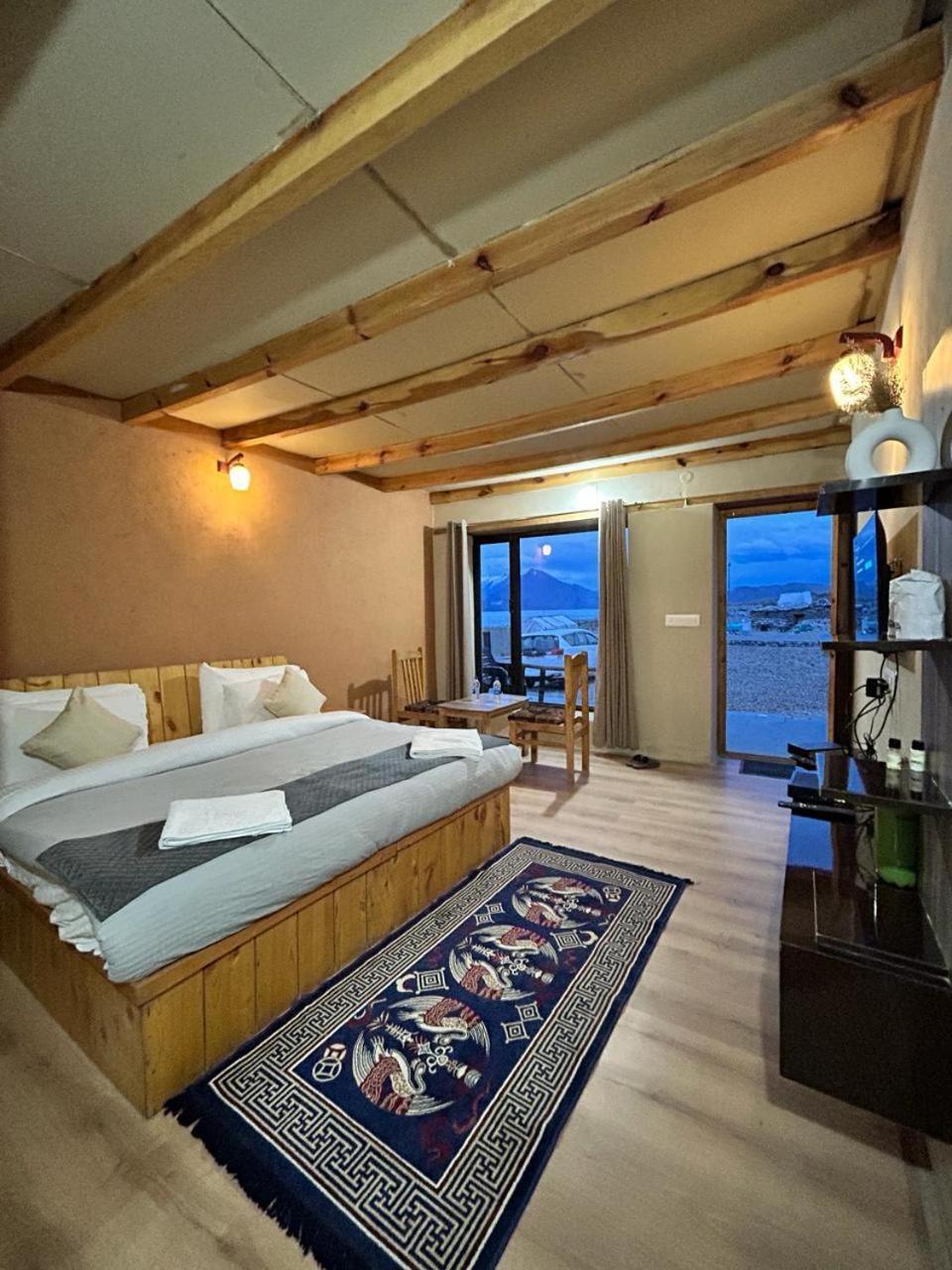 Mystic Pangong Hotel Spangmik Bagian luar foto