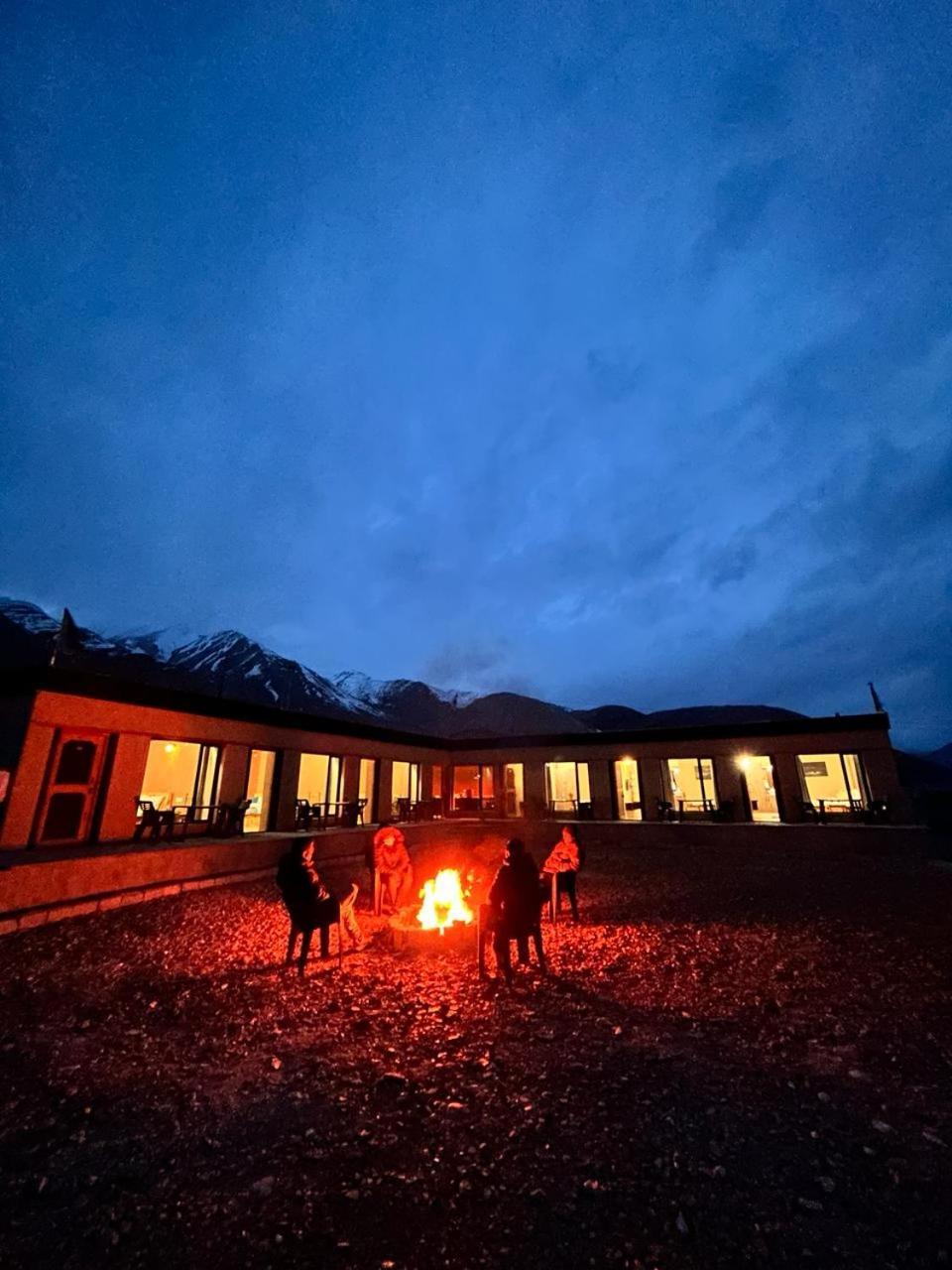 Mystic Pangong Hotel Spangmik Bagian luar foto