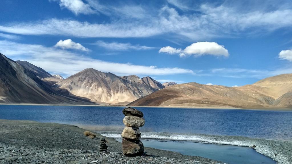 Mystic Pangong Hotel Spangmik Bagian luar foto