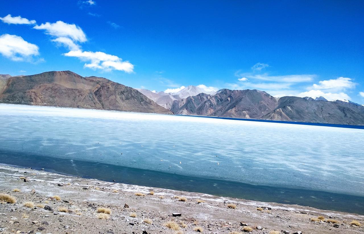 Mystic Pangong Hotel Spangmik Bagian luar foto
